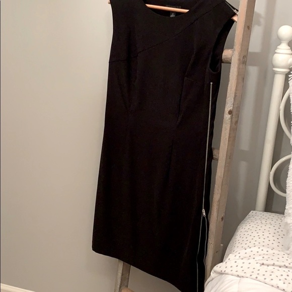 AGB DRESS Black Zipper Sheath - Picture 5 of 10